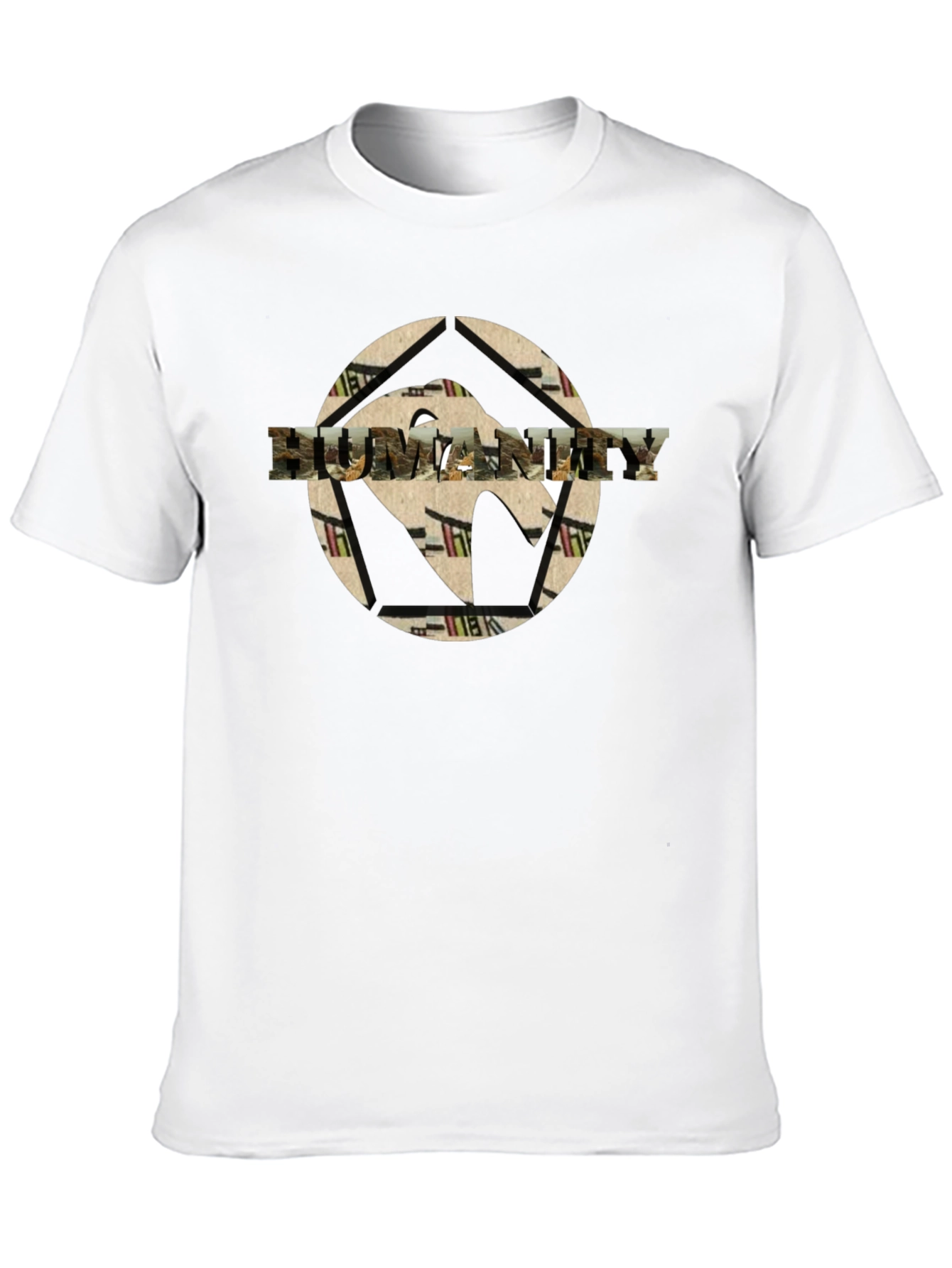 Humanity Graphic Black T-Shirt