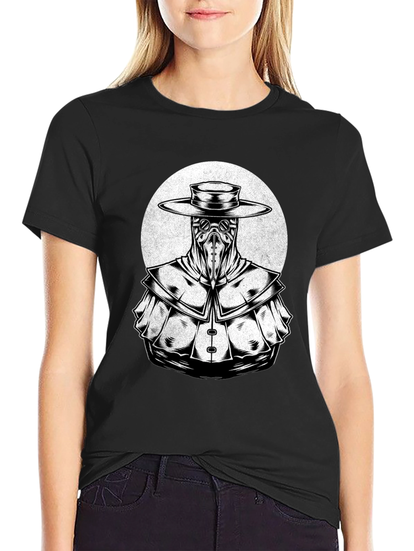 Plague Doctor T-Shirt - Unique Graphic Tee
