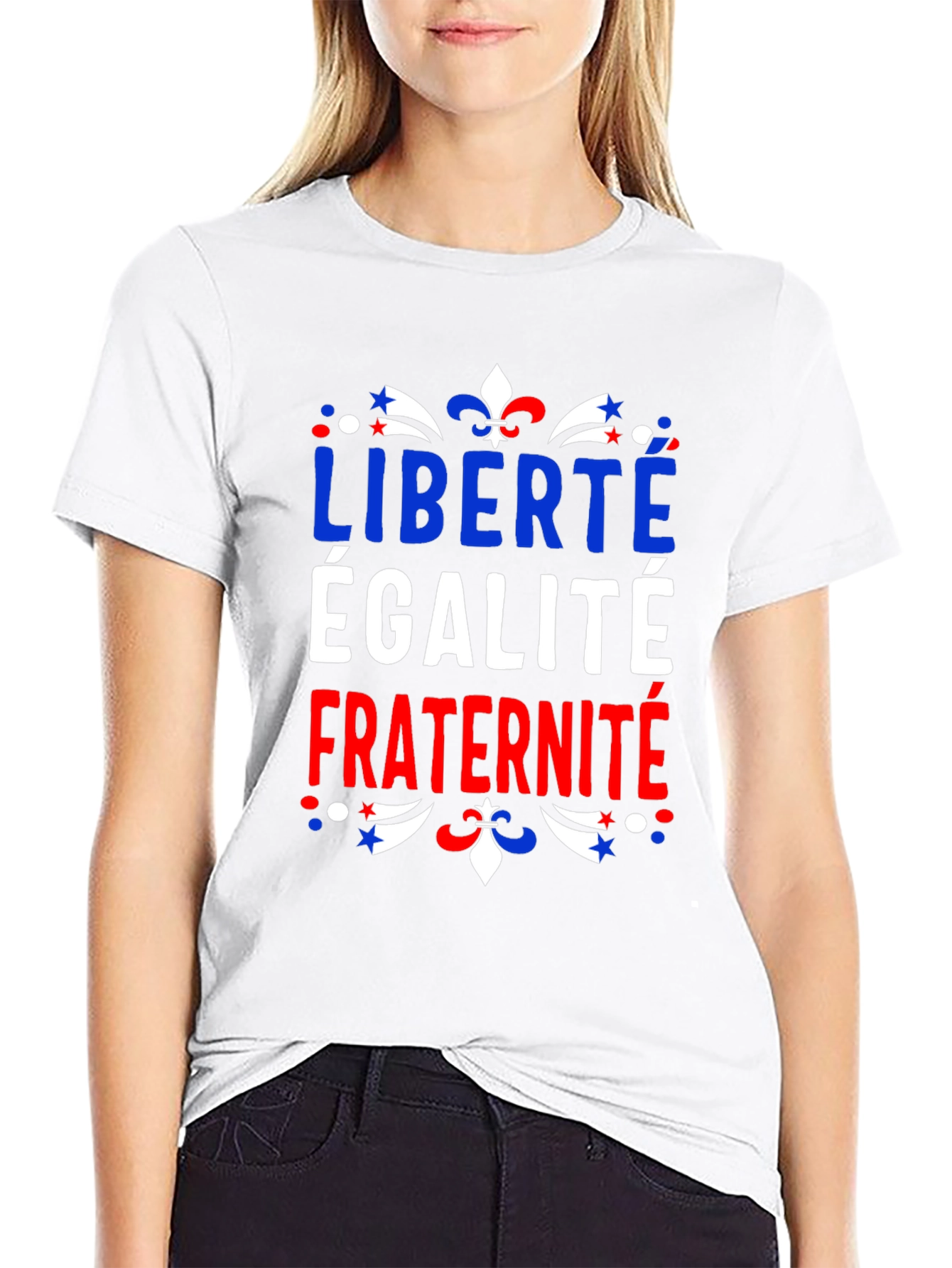Liberté Égalité Fraternité Graphic Tee