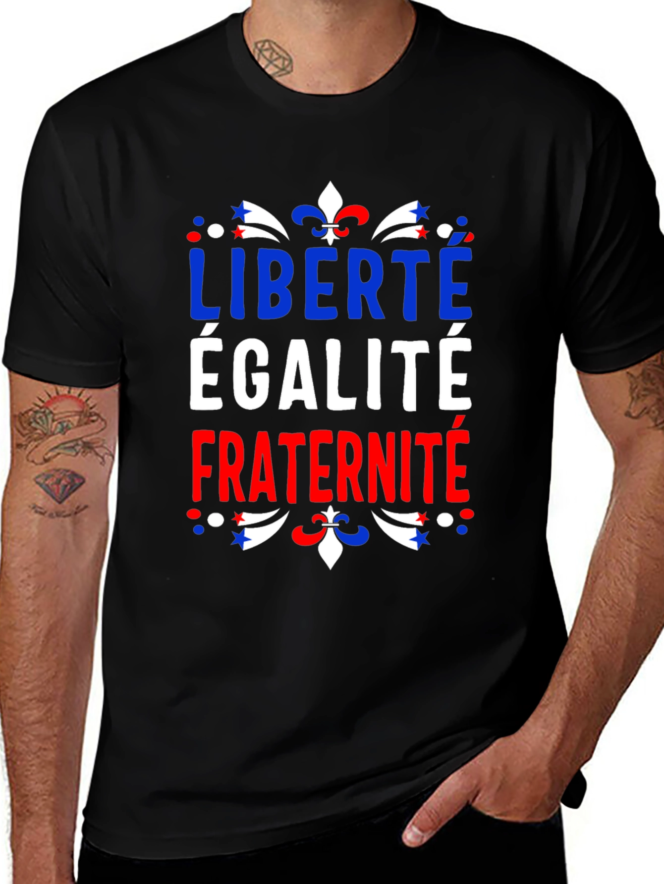 Liberté Égalité Fraternité Graphic Tee