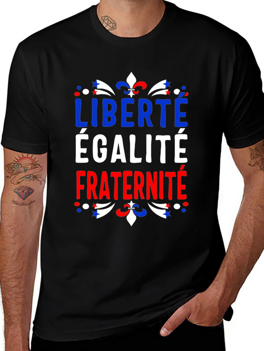 Liberté Égalité Fraternité Graphic Tee