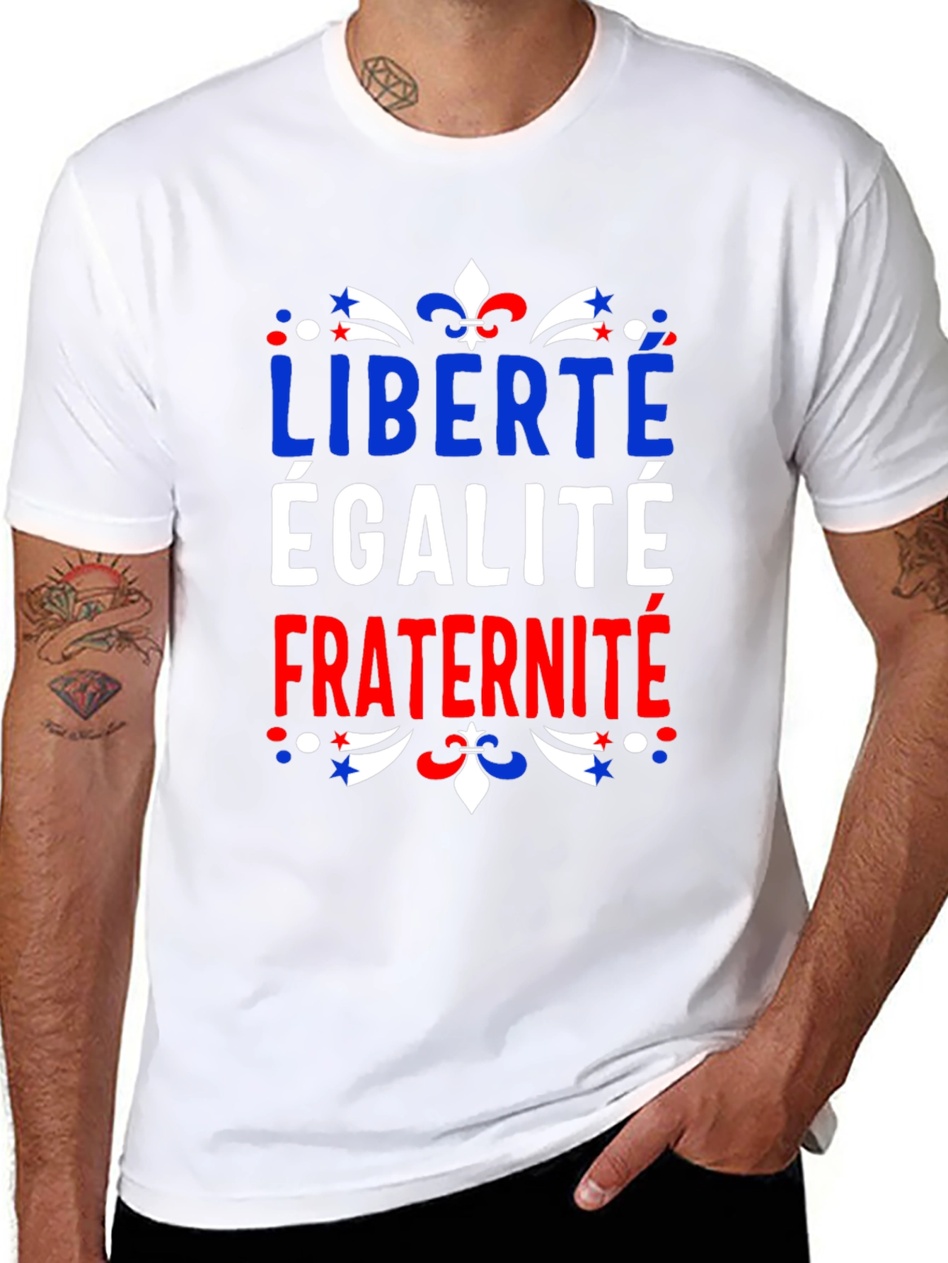 Liberté Égalité Fraternité Graphic Tee