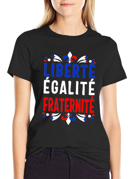 Liberté Égalité Fraternité Graphic Tee