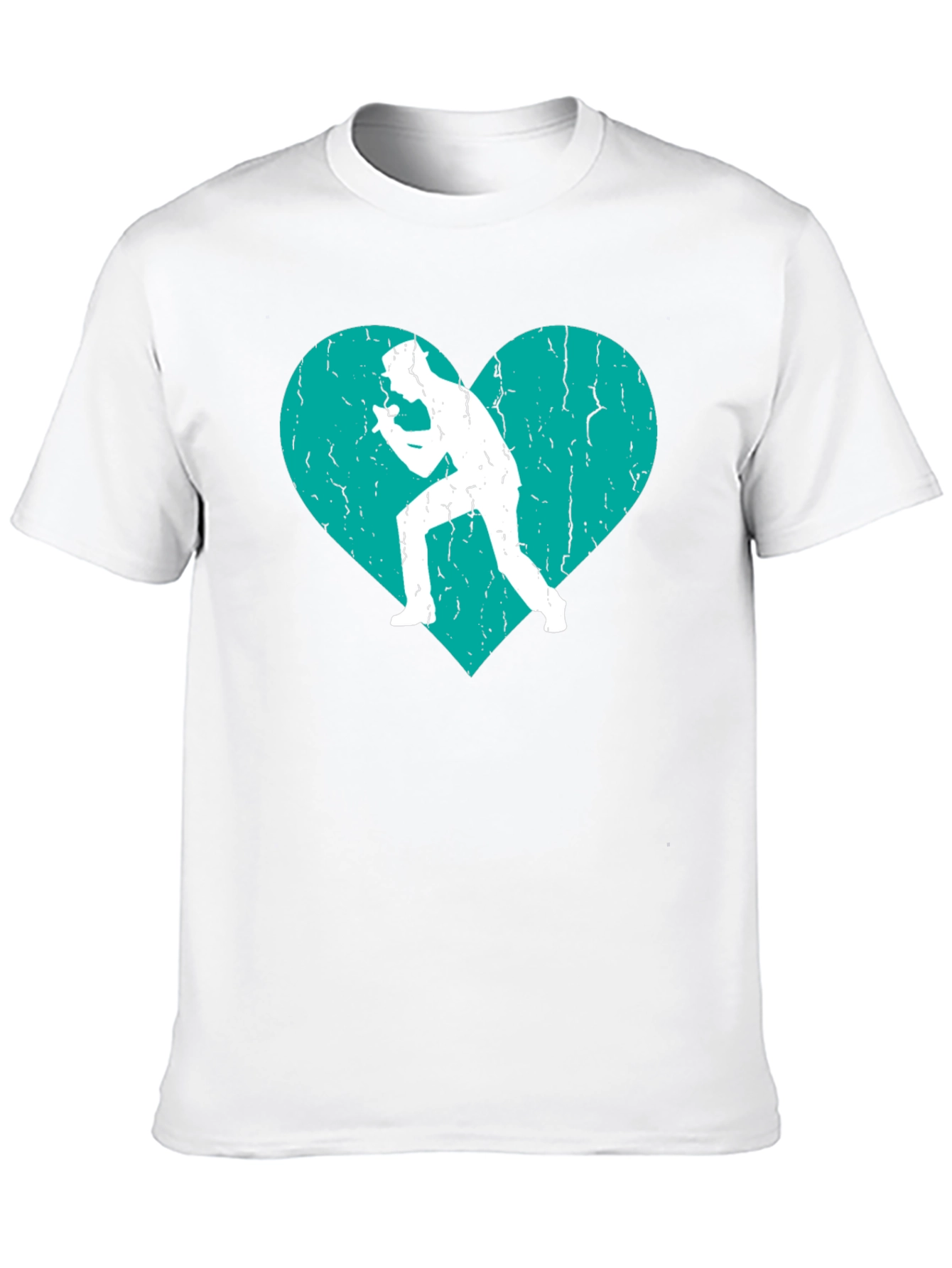 Singer Heart Graphic Tee - Black