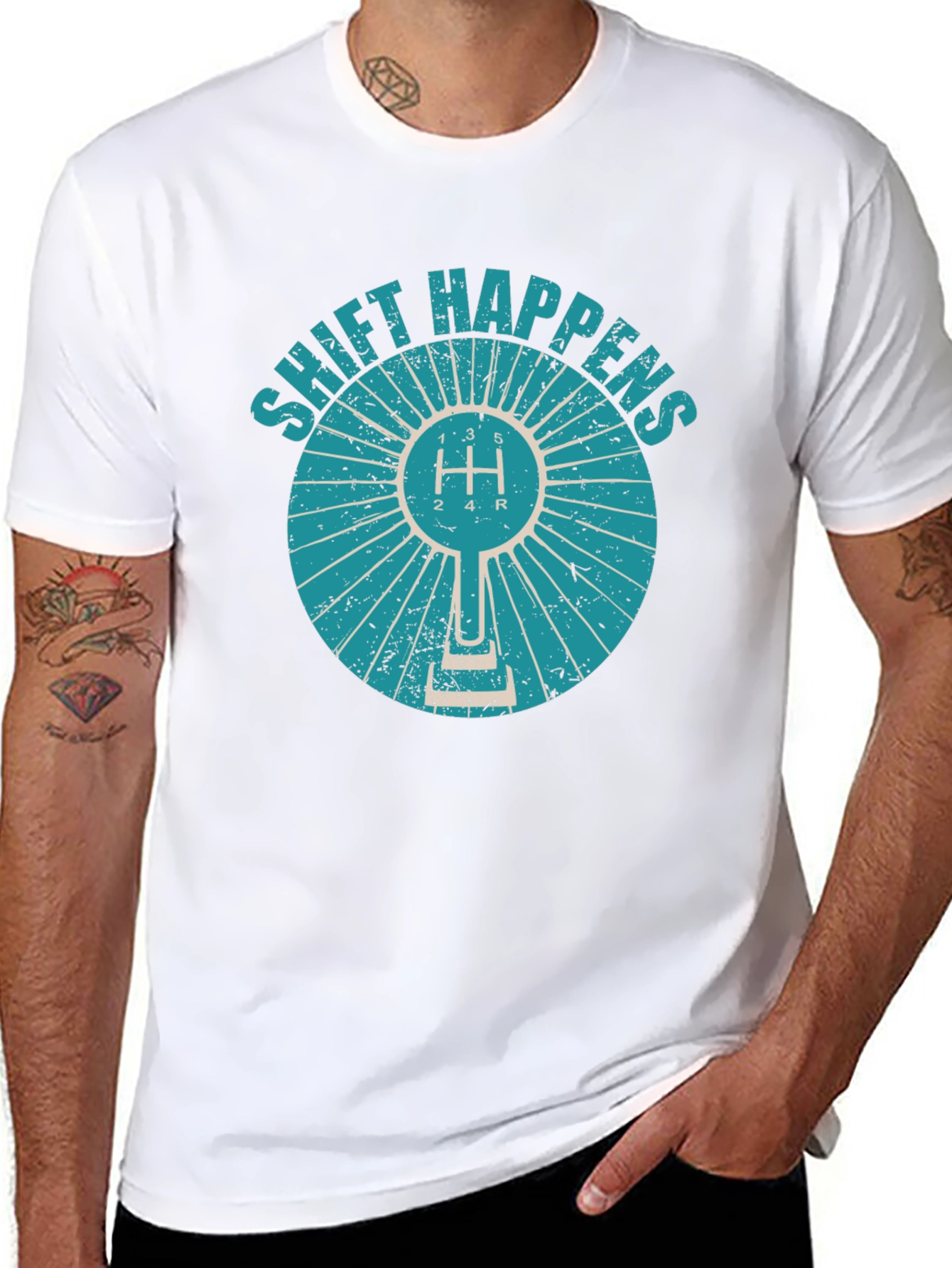 Shift Happens T-Shirt Car Enthusiast Tee