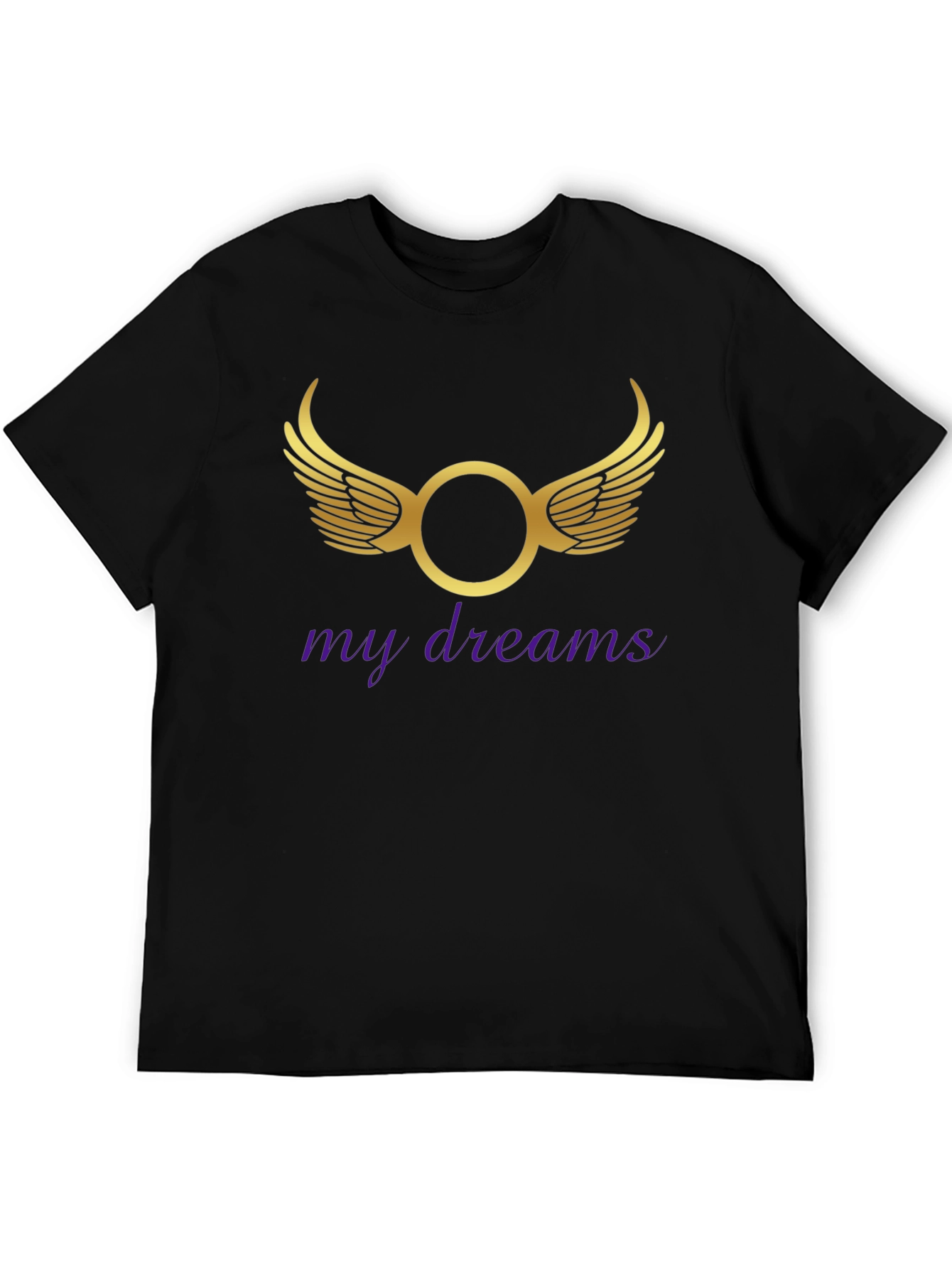 My Dreams Graphic Tee - Stylish Black T-Shirt