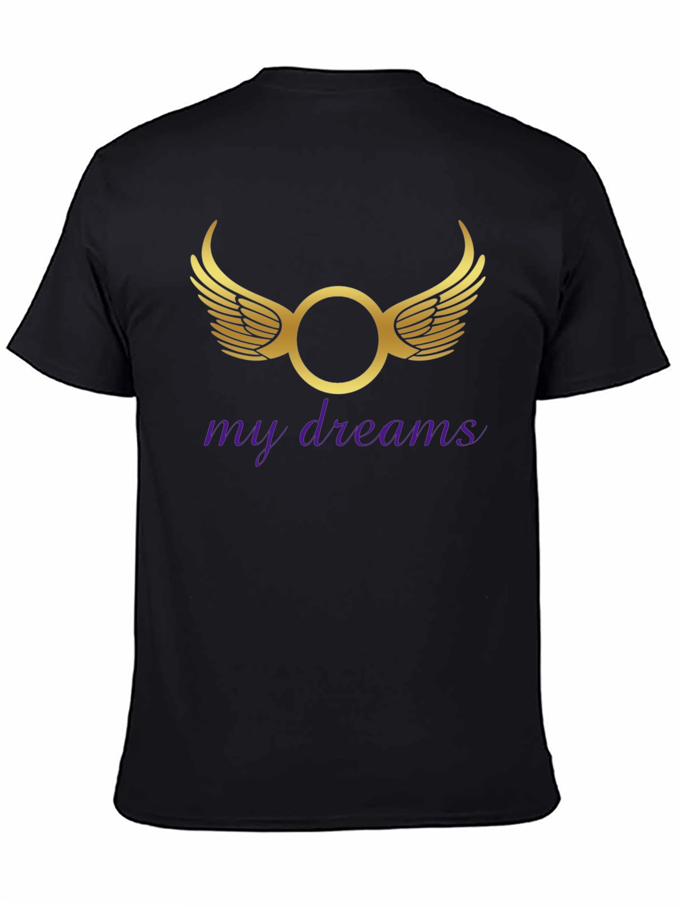 My Dreams Graphic Tee - Stylish Black T-Shirt