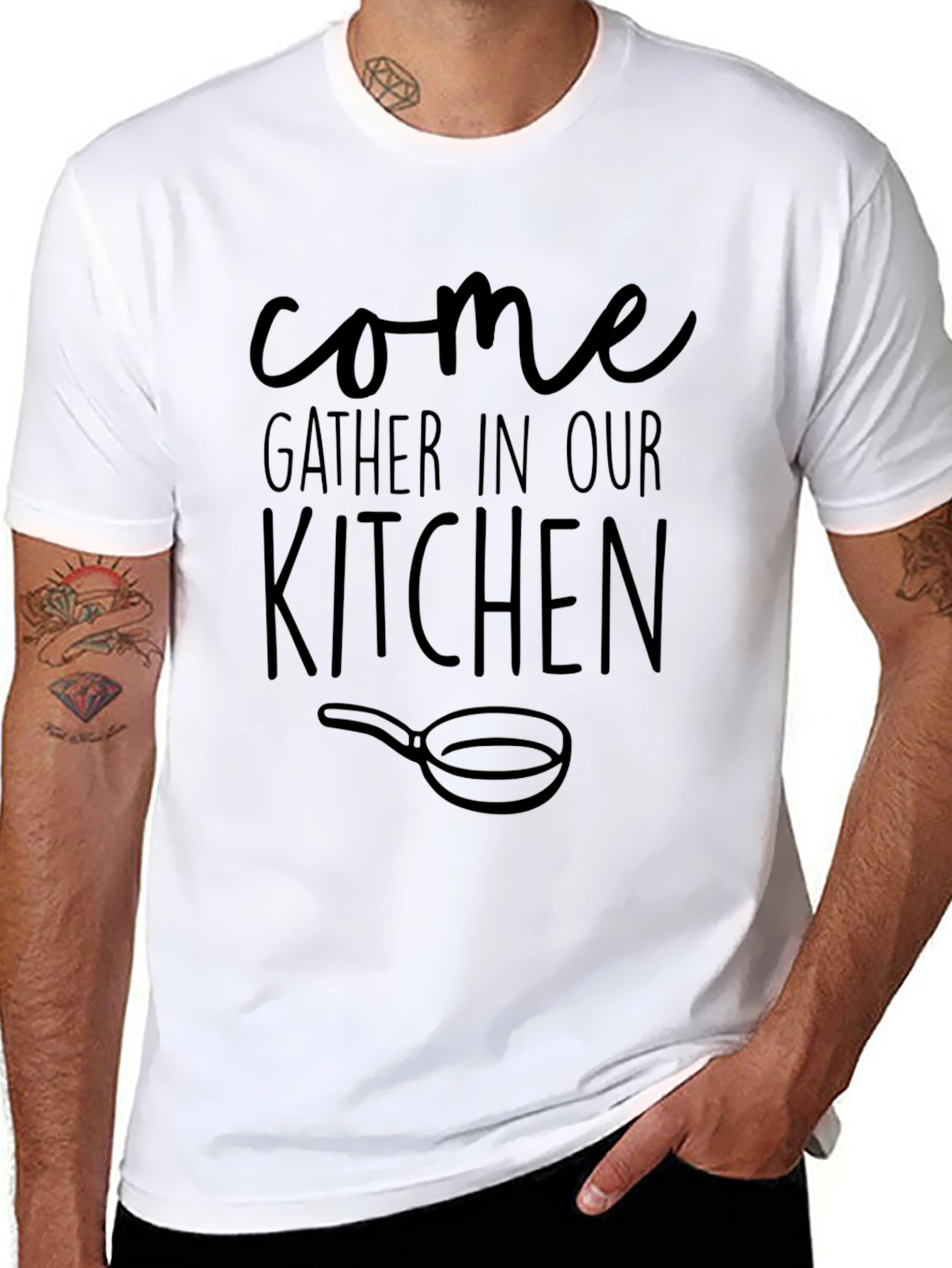 Come Gather In Our Kitchen Graphic Tee