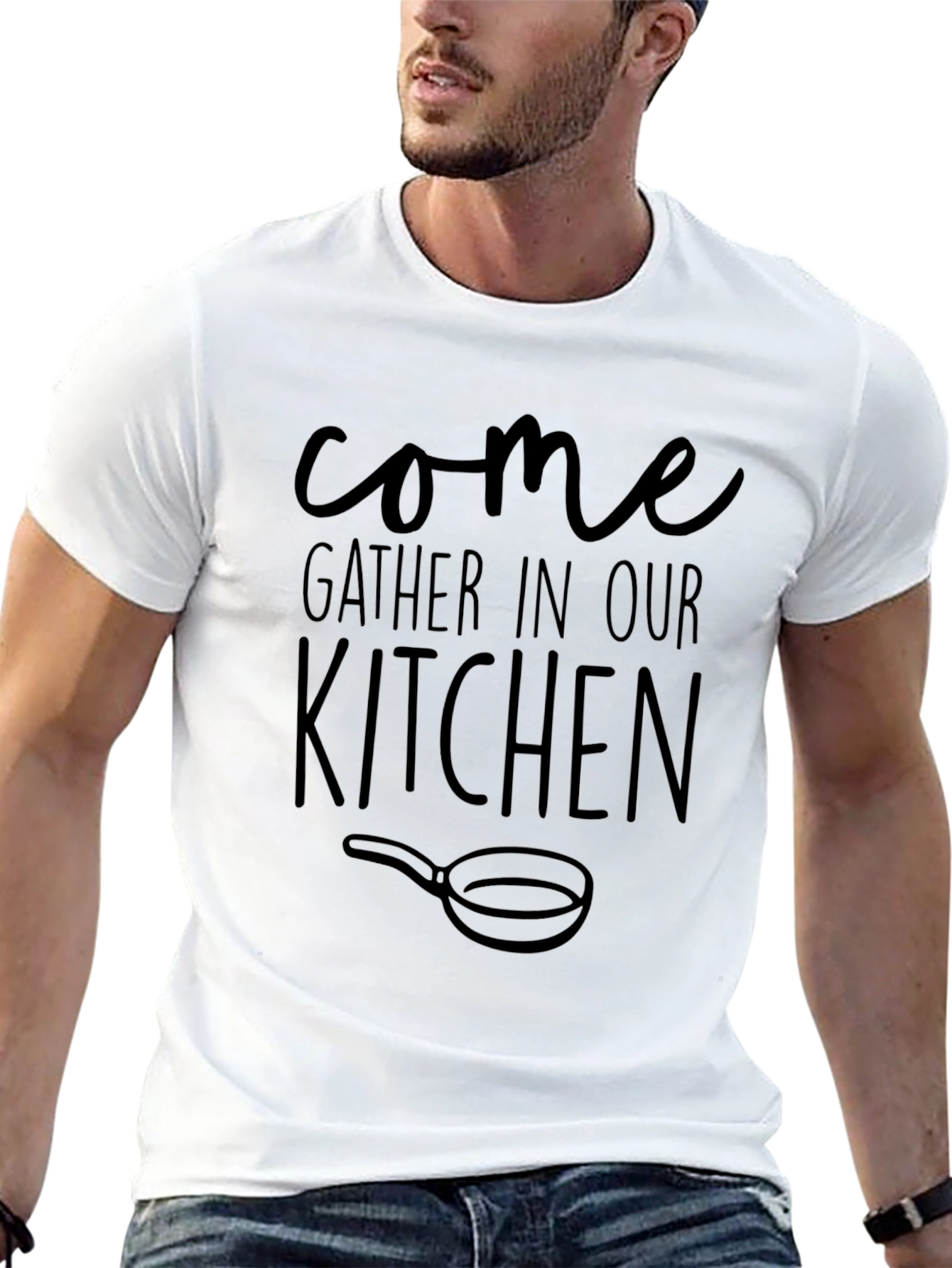 Come Gather In Our Kitchen Graphic Tee
