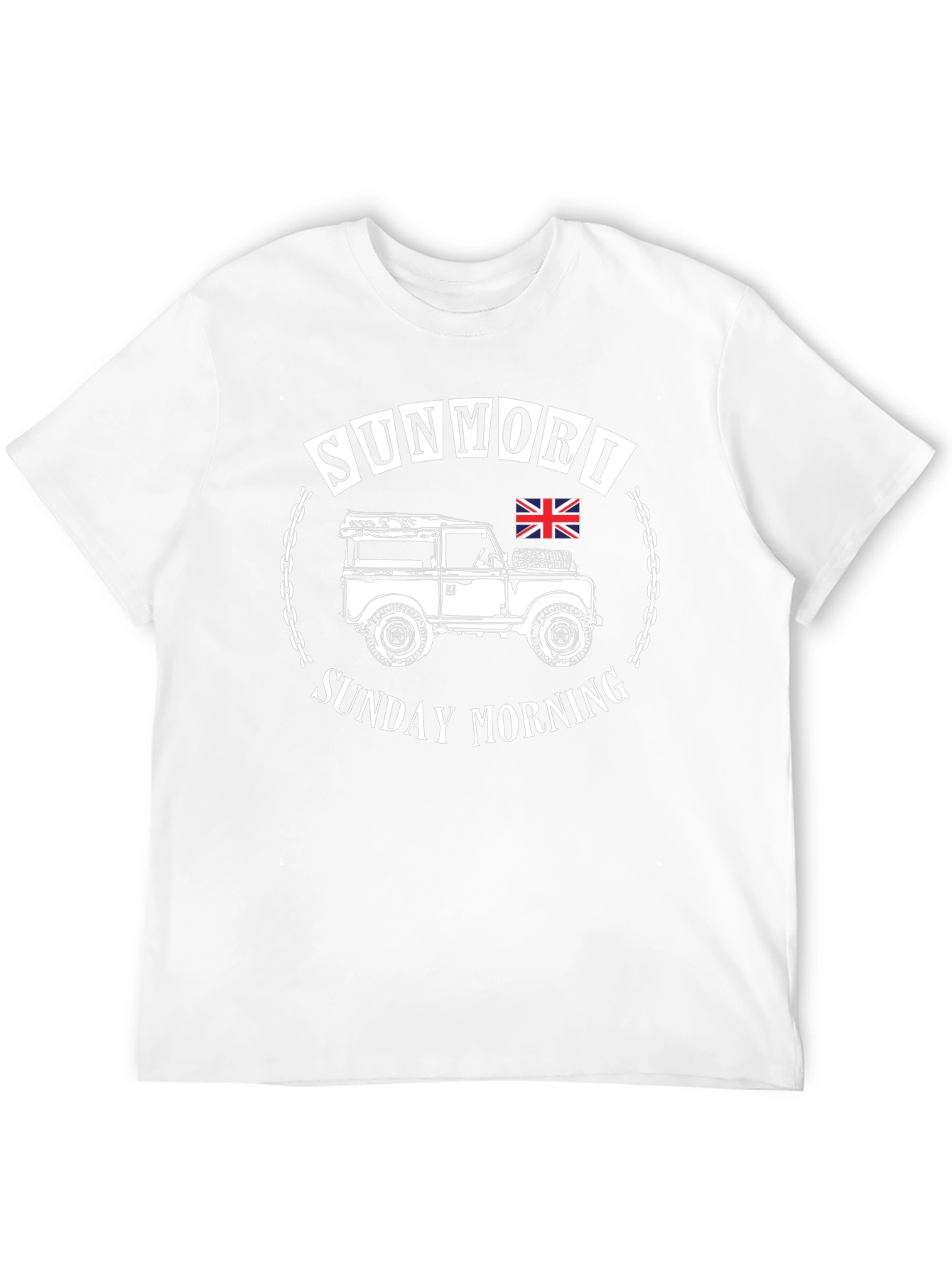 SunMori Sunday Morning Black Graphic Tee