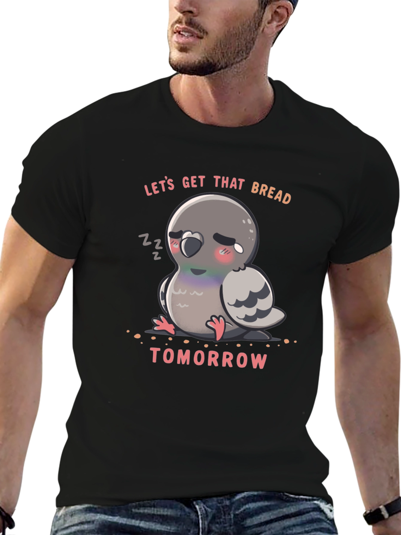 Lets Get That Bread Pigeon T-Shirt