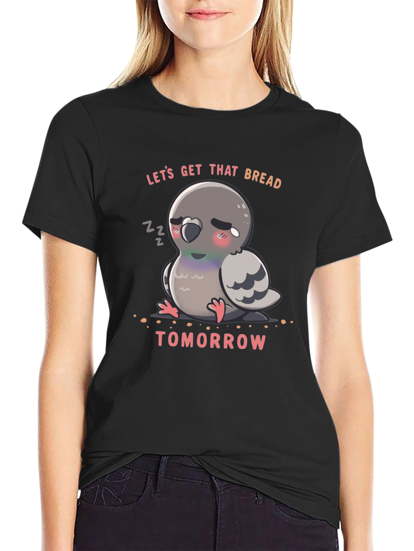 Lets Get That Bread Pigeon T-Shirt