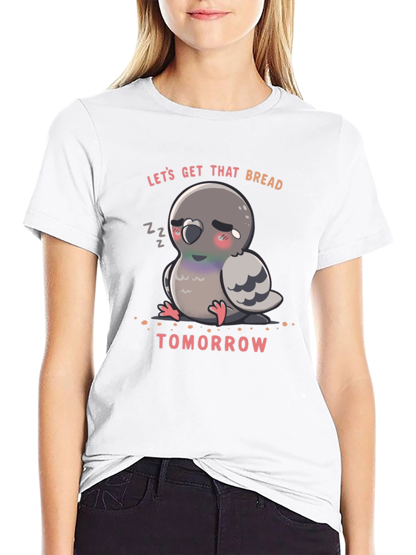 Lets Get That Bread Pigeon T-Shirt