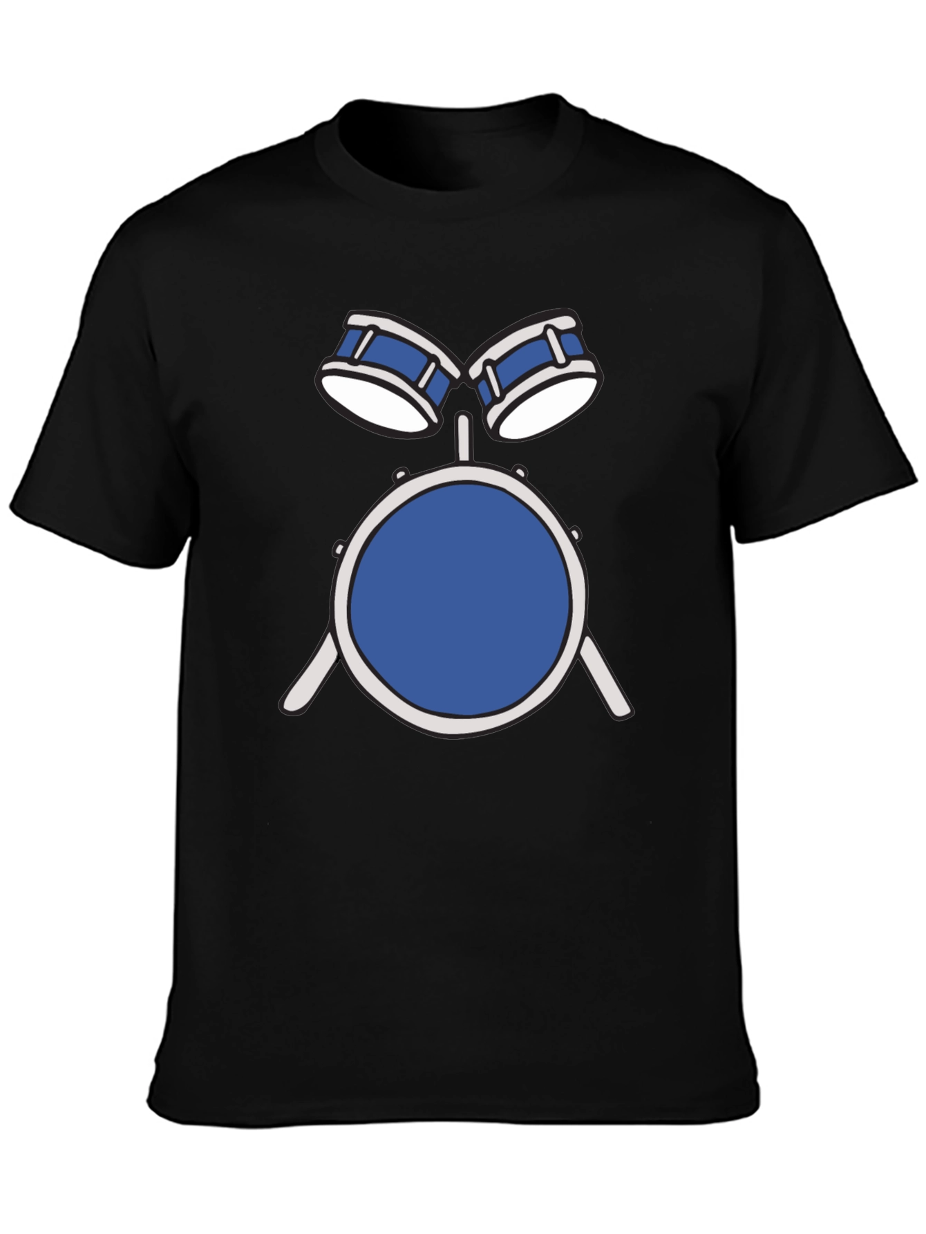Drum Set Graphic T-Shirt - Musician Apparel