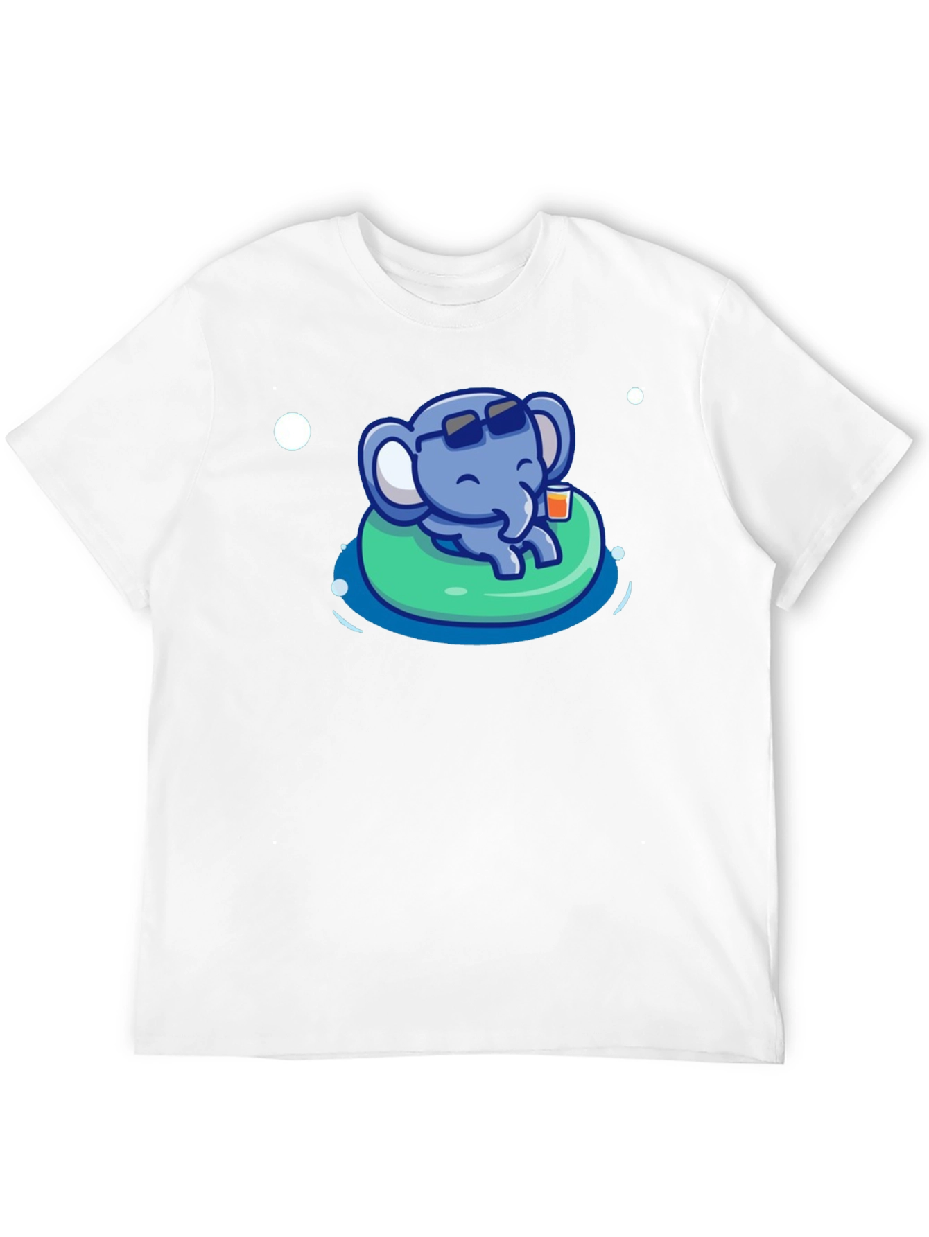 Cute Elephant Pool Party T-Shirt - Summer Vibes
