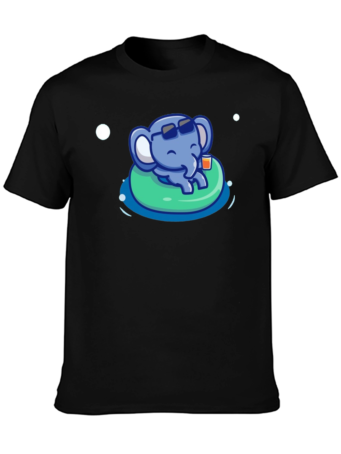 Cute Elephant Pool Party T-Shirt - Summer Vibes