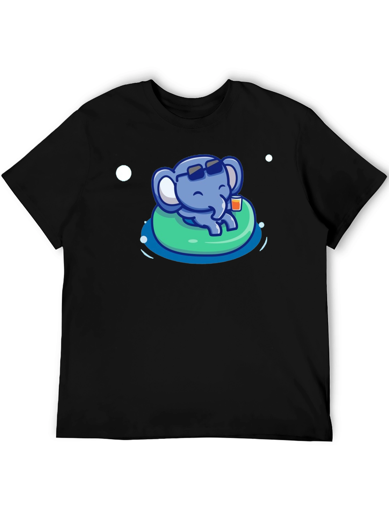 Cute Elephant Pool Party T-Shirt - Summer Vibes