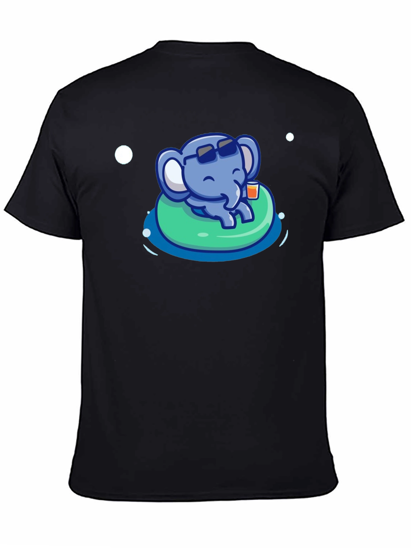 Cute Elephant Pool Party T-Shirt - Summer Vibes