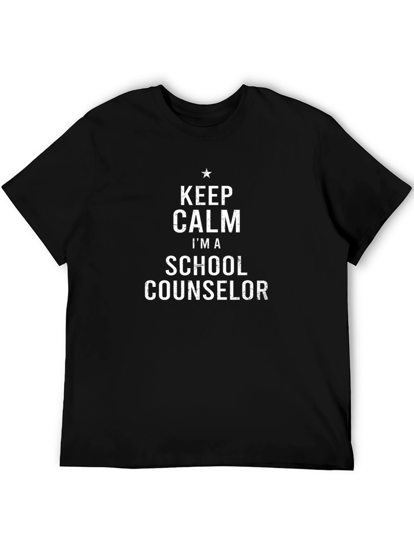 Keep Calm School Counselor T-Shirt