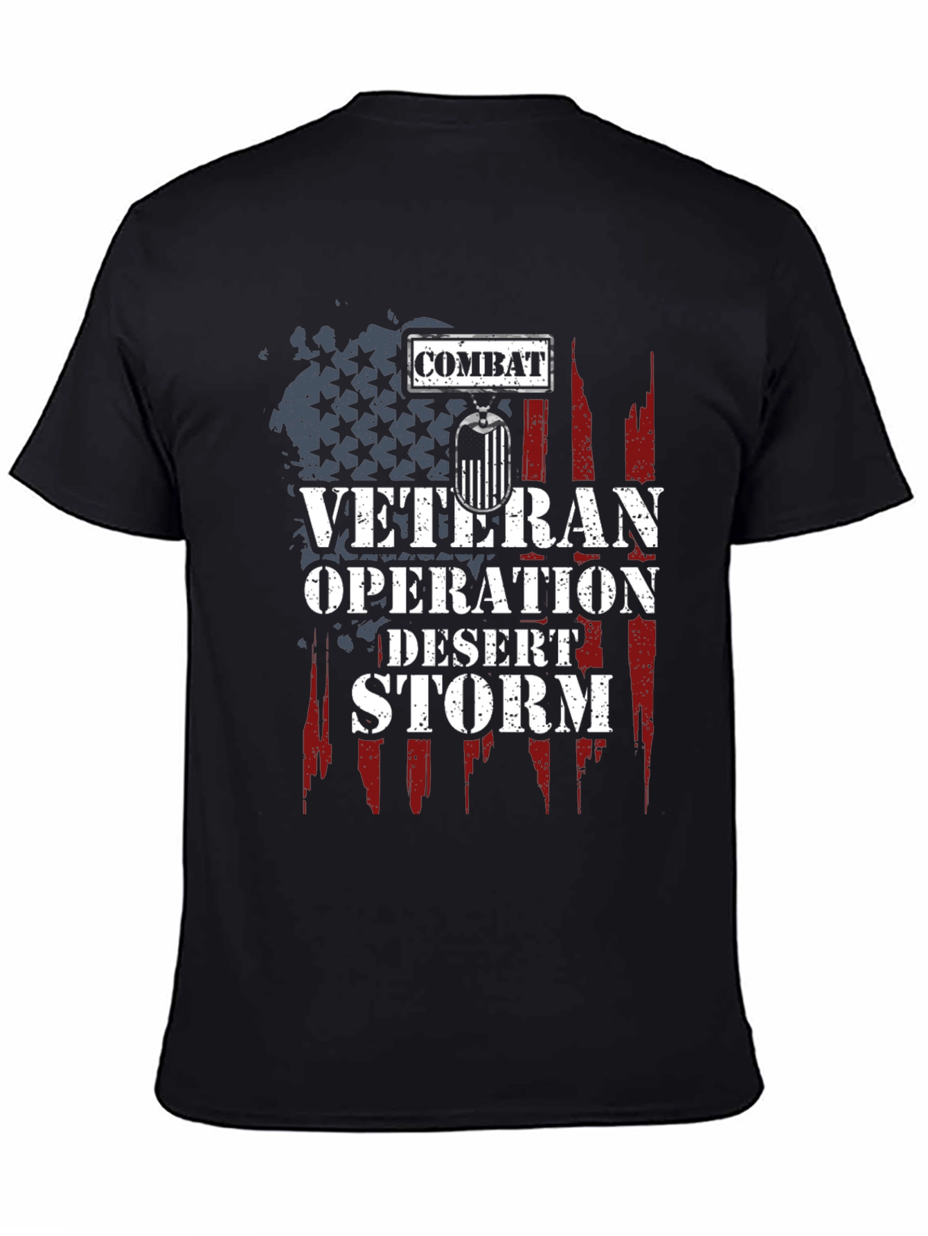 Combat Veteran Operation Desert Storm T-Shirt