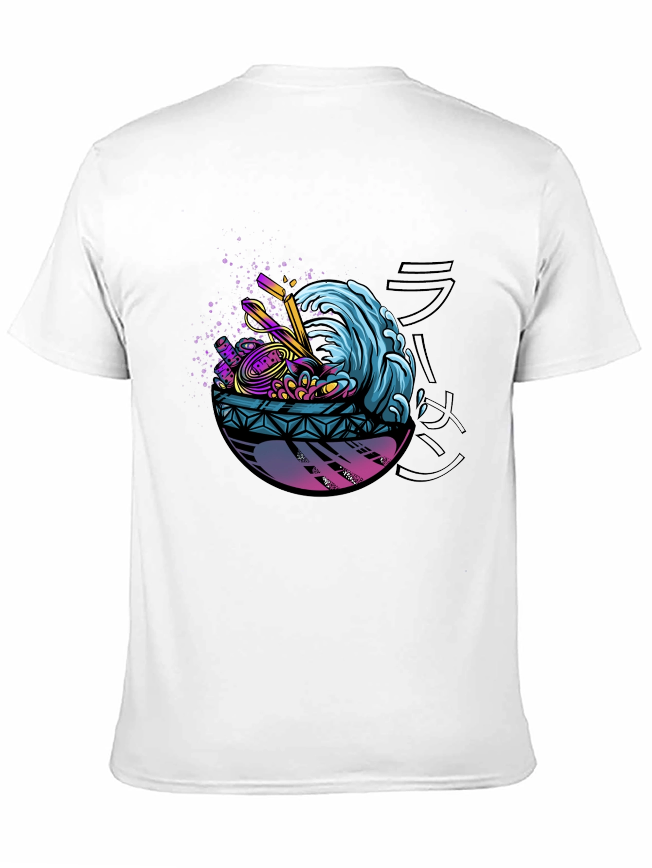 Ramen Wave Graphic Tee - Stylish Comfort