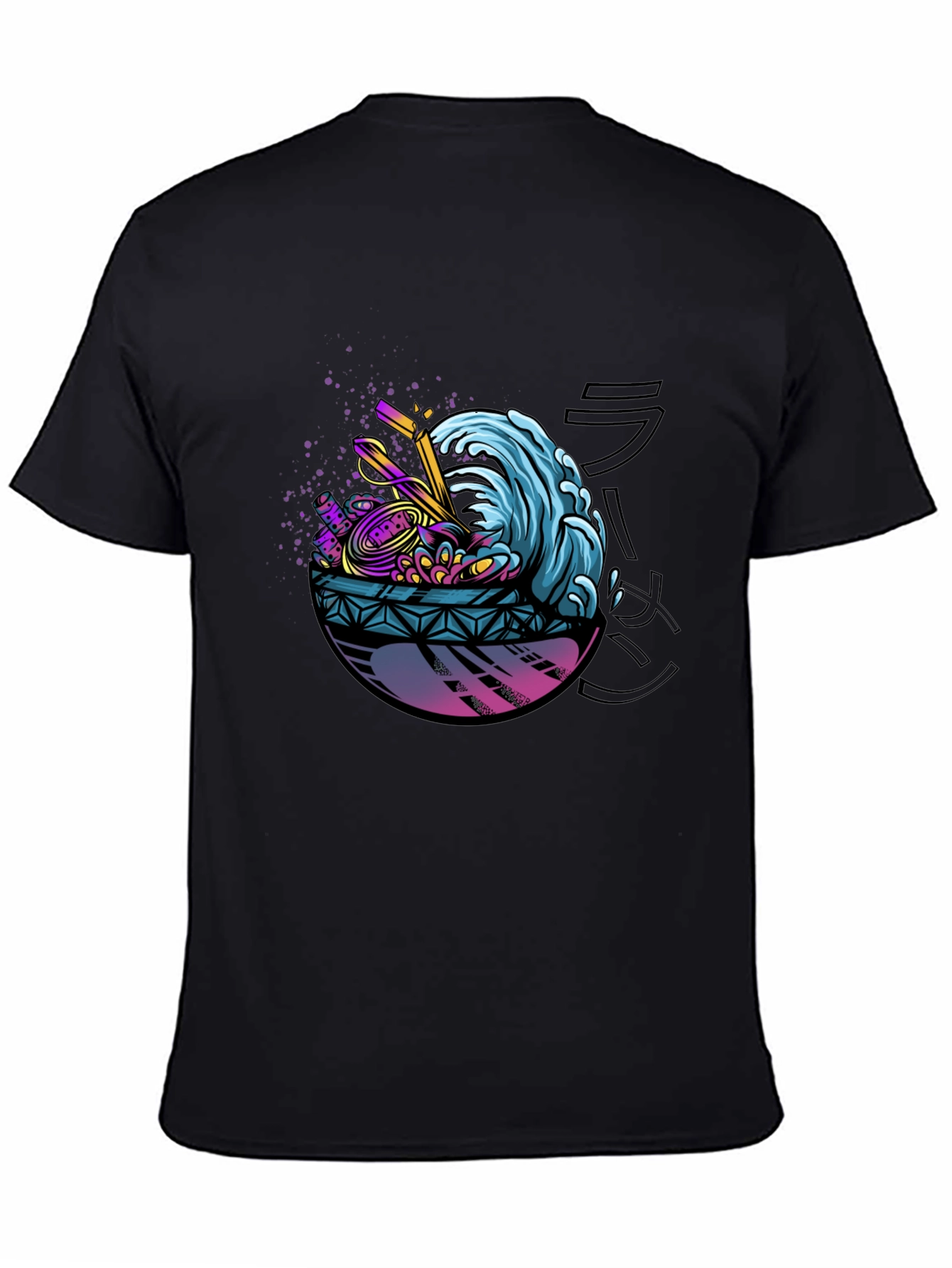Ramen Wave Graphic Tee - Stylish Comfort