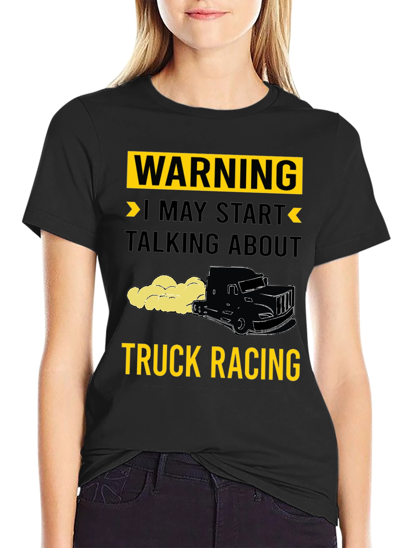 Warning Truck Racing T-Shirt