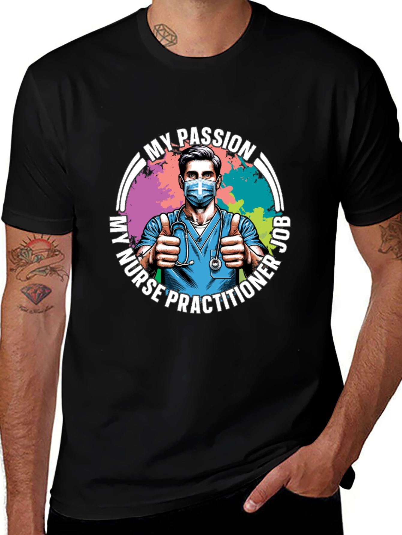 Nurse Practitioner Passion Job T-Shirt