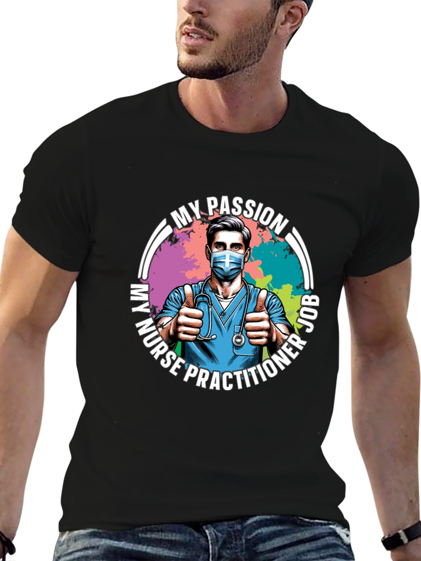 Nurse Practitioner Passion Job T-Shirt