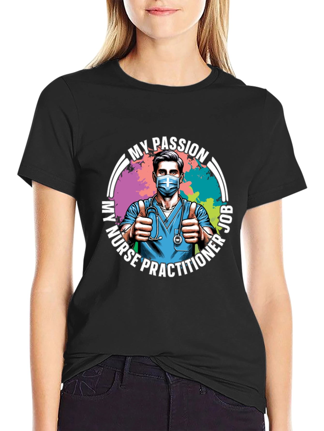 Nurse Practitioner Passion Job T-Shirt