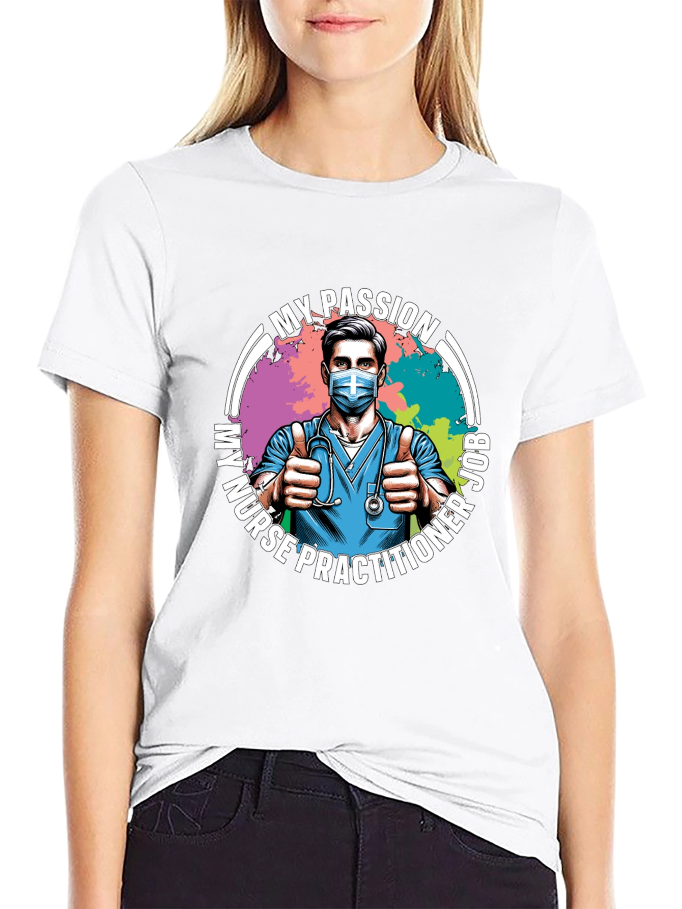Nurse Practitioner Passion Job T-Shirt
