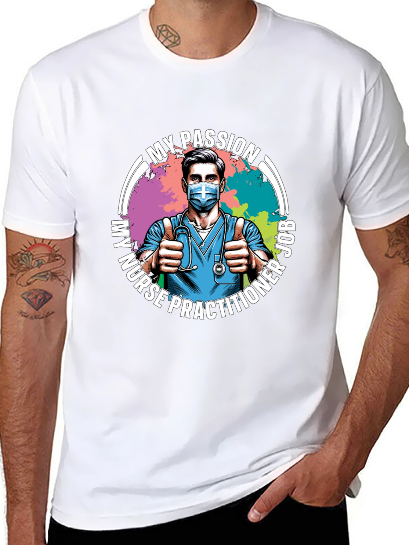 Nurse Practitioner Passion Job T-Shirt