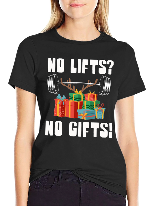 Funny Christmas Workout Gift T-Shirt