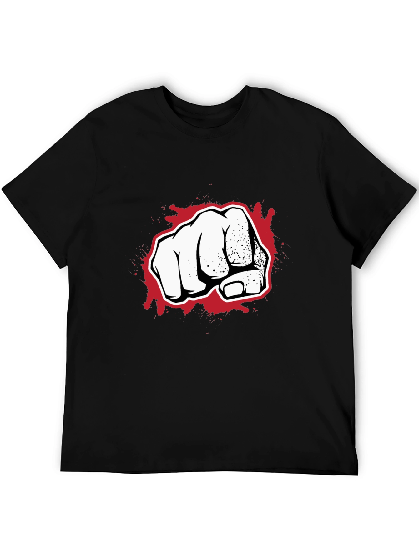 Fist Graphic Black T-Shirt
