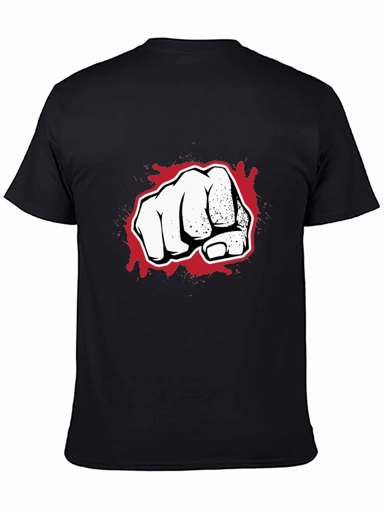 Fist Graphic Black T-Shirt