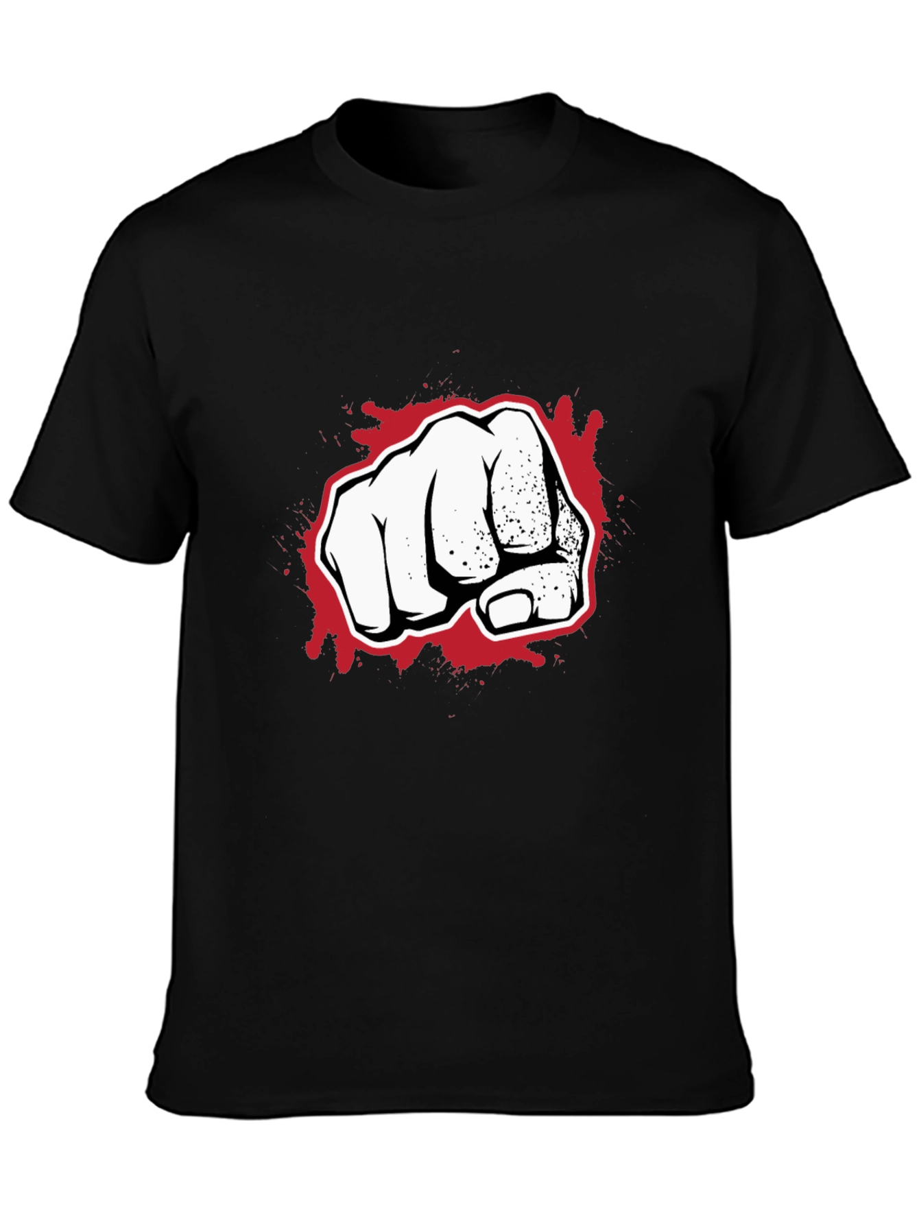 Fist Graphic Black T-Shirt