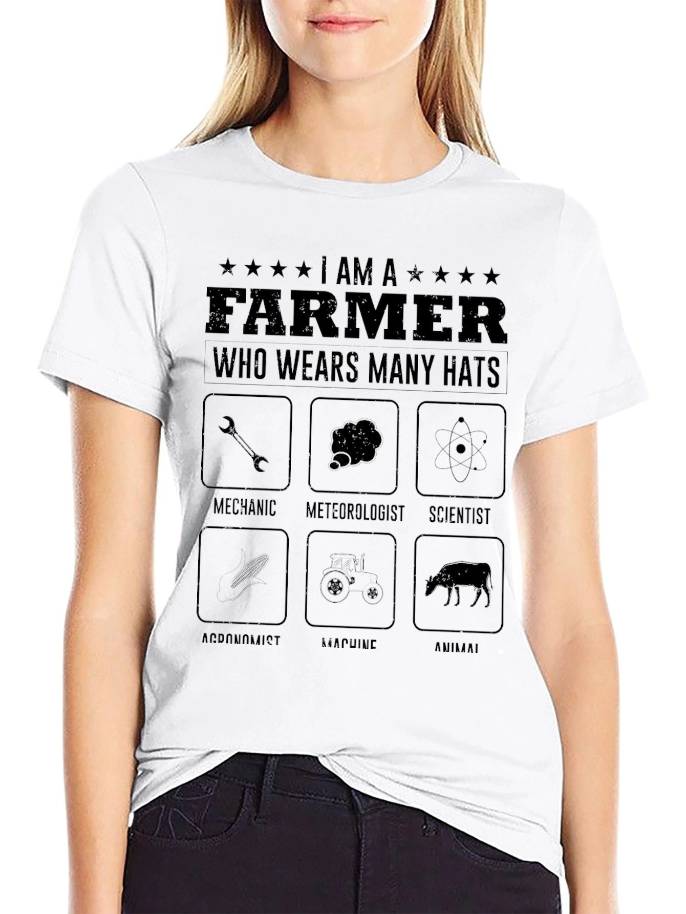 Farmer Multi-Role T-Shirt - Mechanic Scientist Agronomist