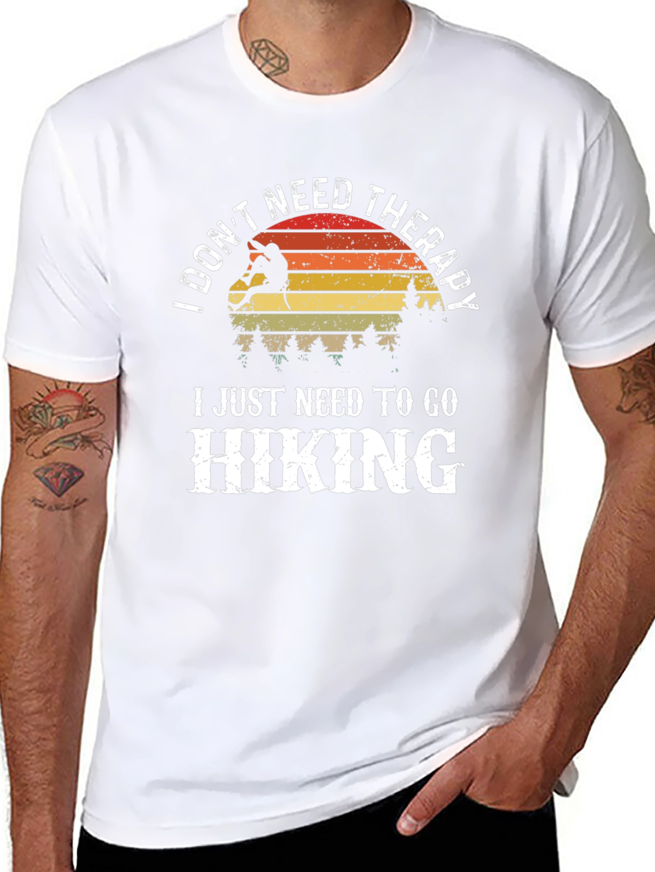 I Dont Need Therapy Hiking T-Shirt
