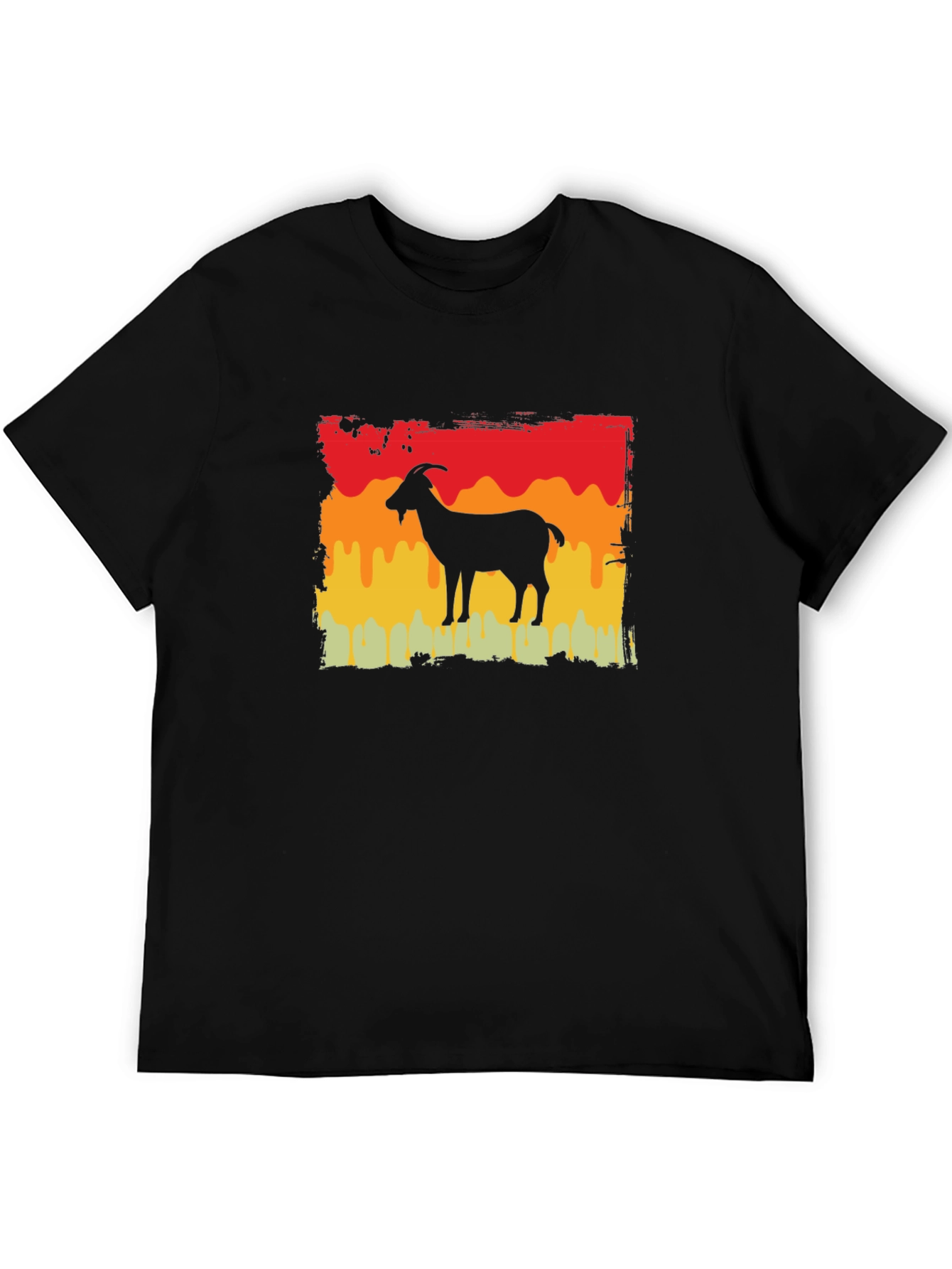 Retro Goat Silhouette T-Shirt