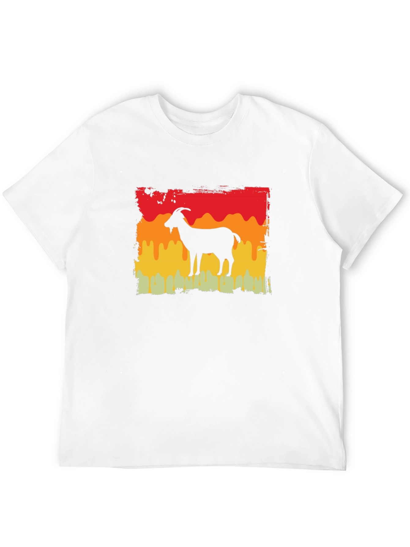 Retro Goat Silhouette T-Shirt