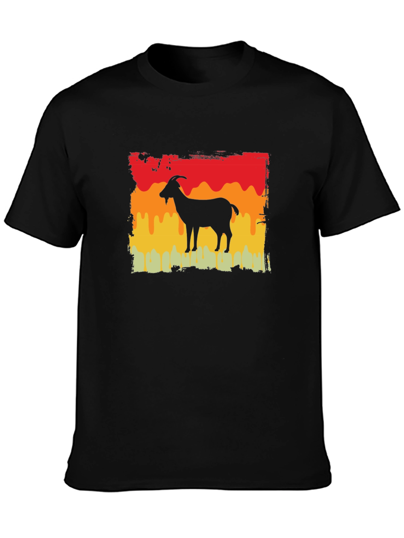 Retro Goat Silhouette T-Shirt