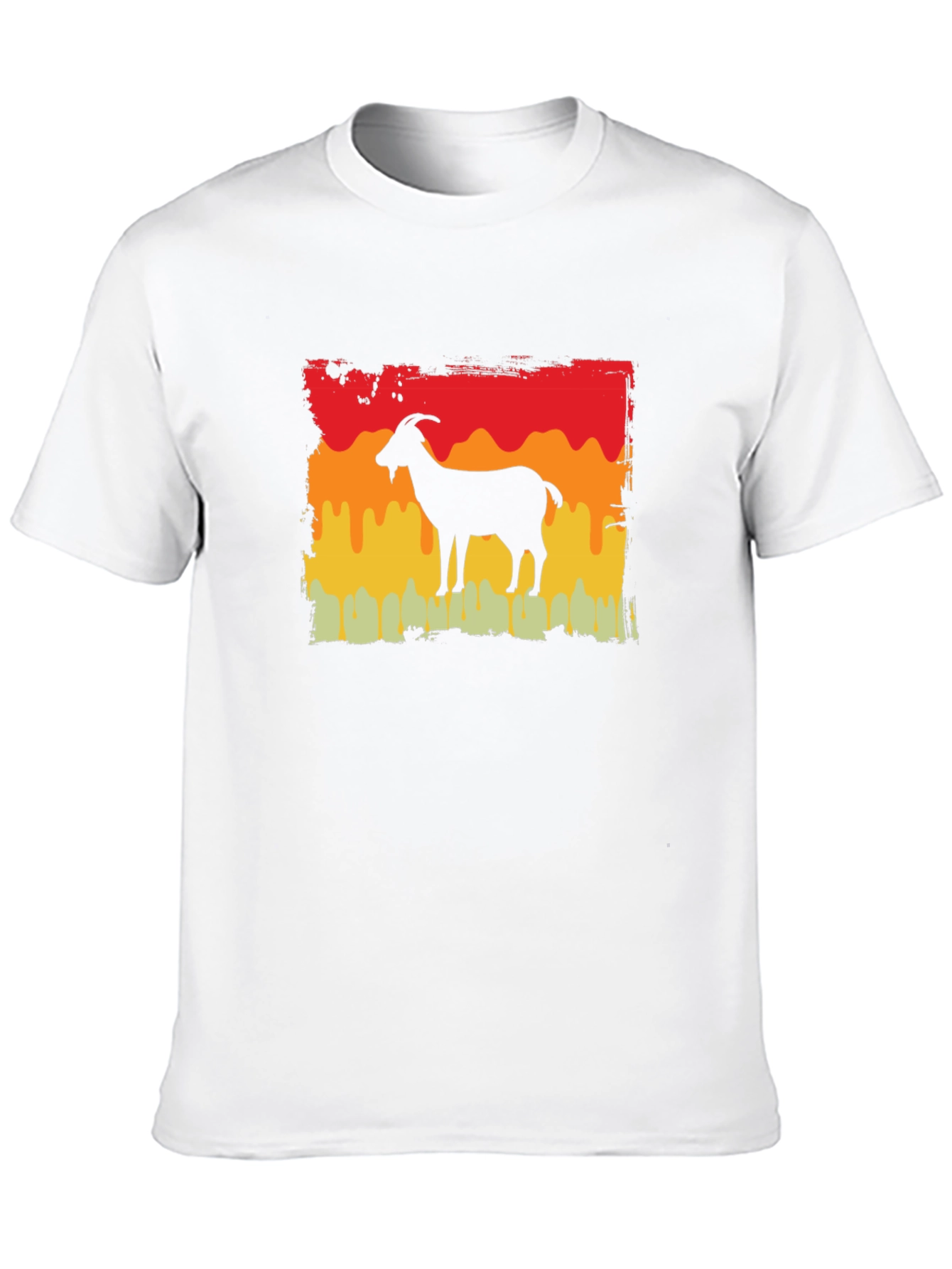 Retro Goat Silhouette T-Shirt