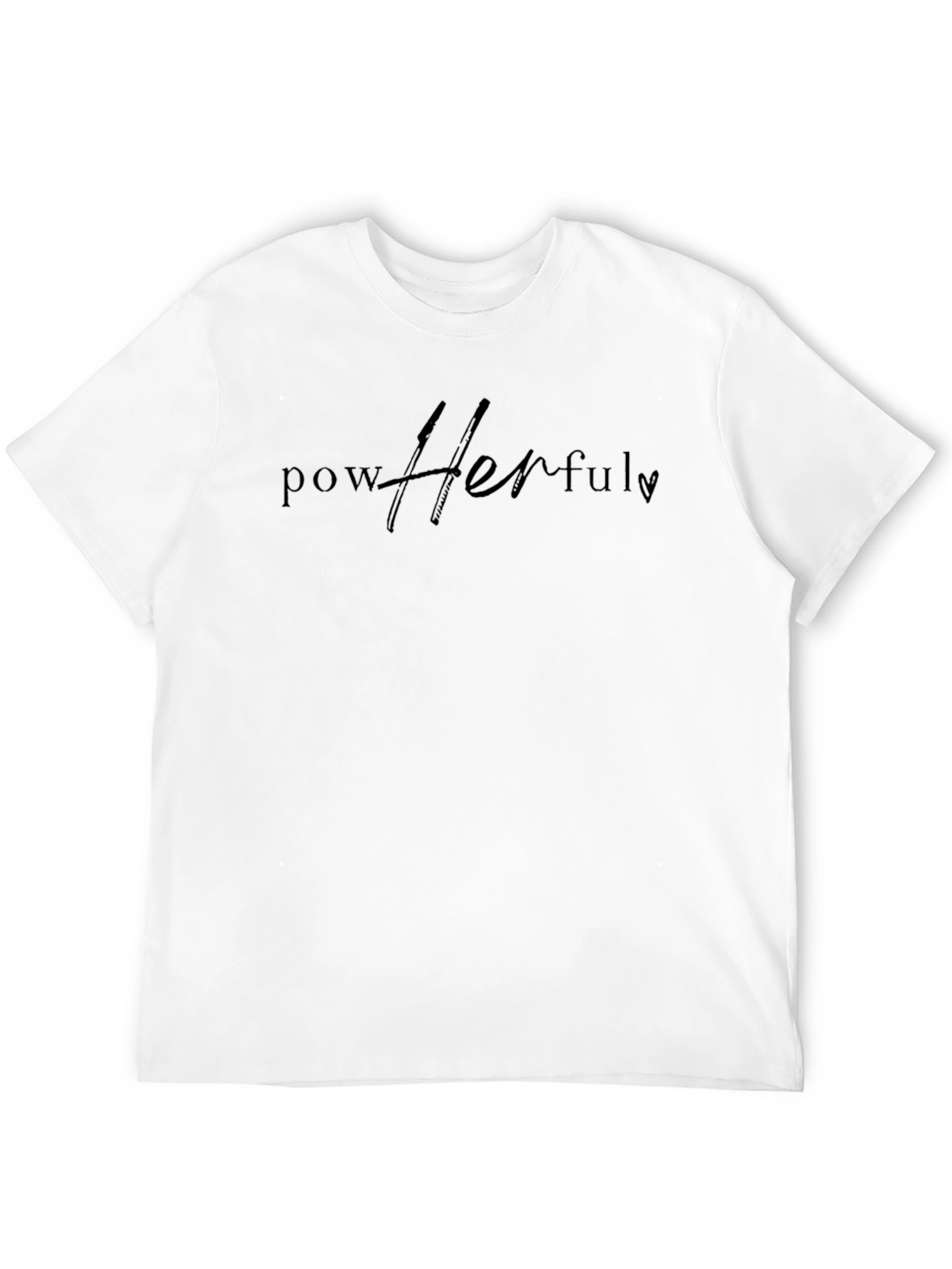 Powerful Graphic Tee - Empowering Womens Design