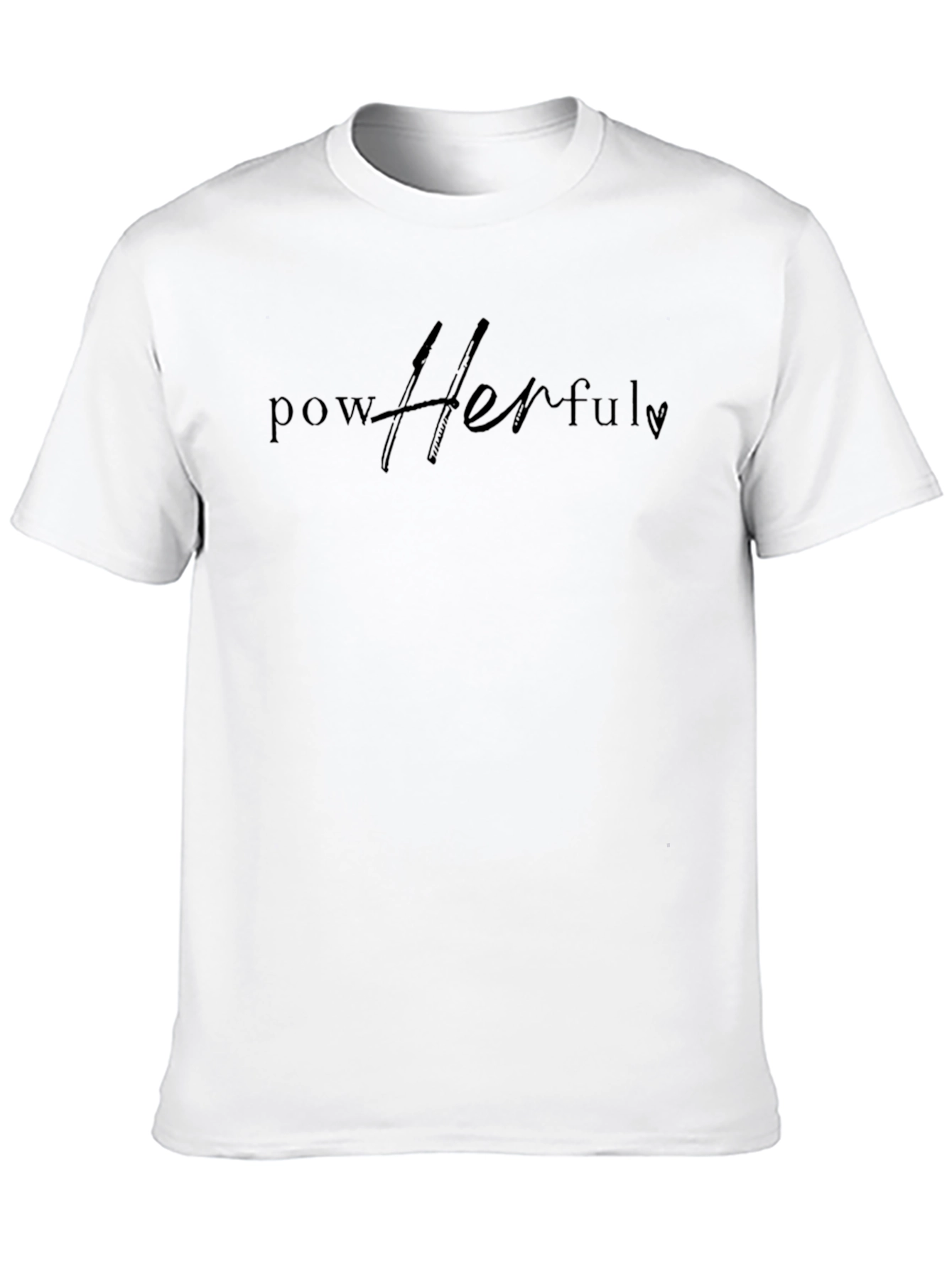 Powerful Graphic Tee - Empowering Womens Design