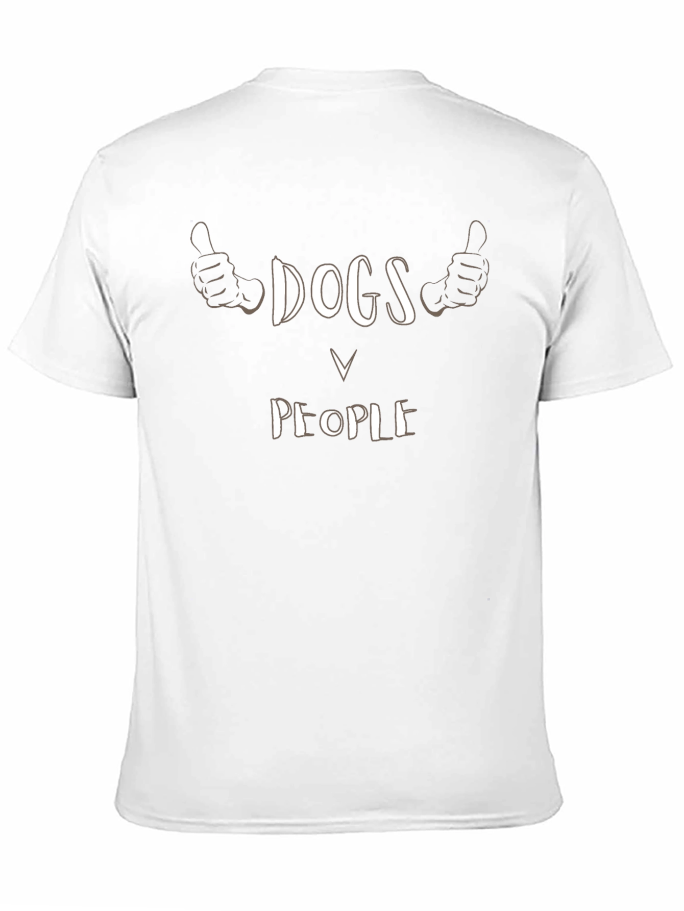 Dogs Over People Graphic T-Shirt