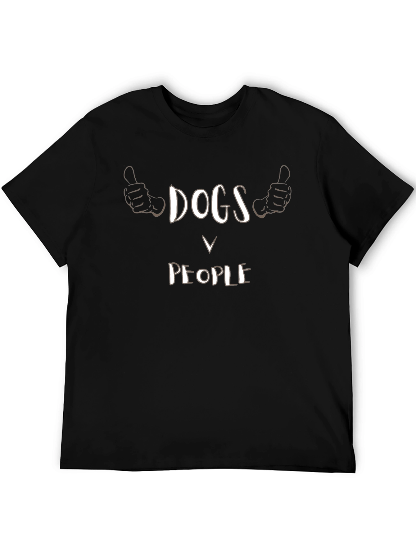 Dogs Over People Graphic T-Shirt