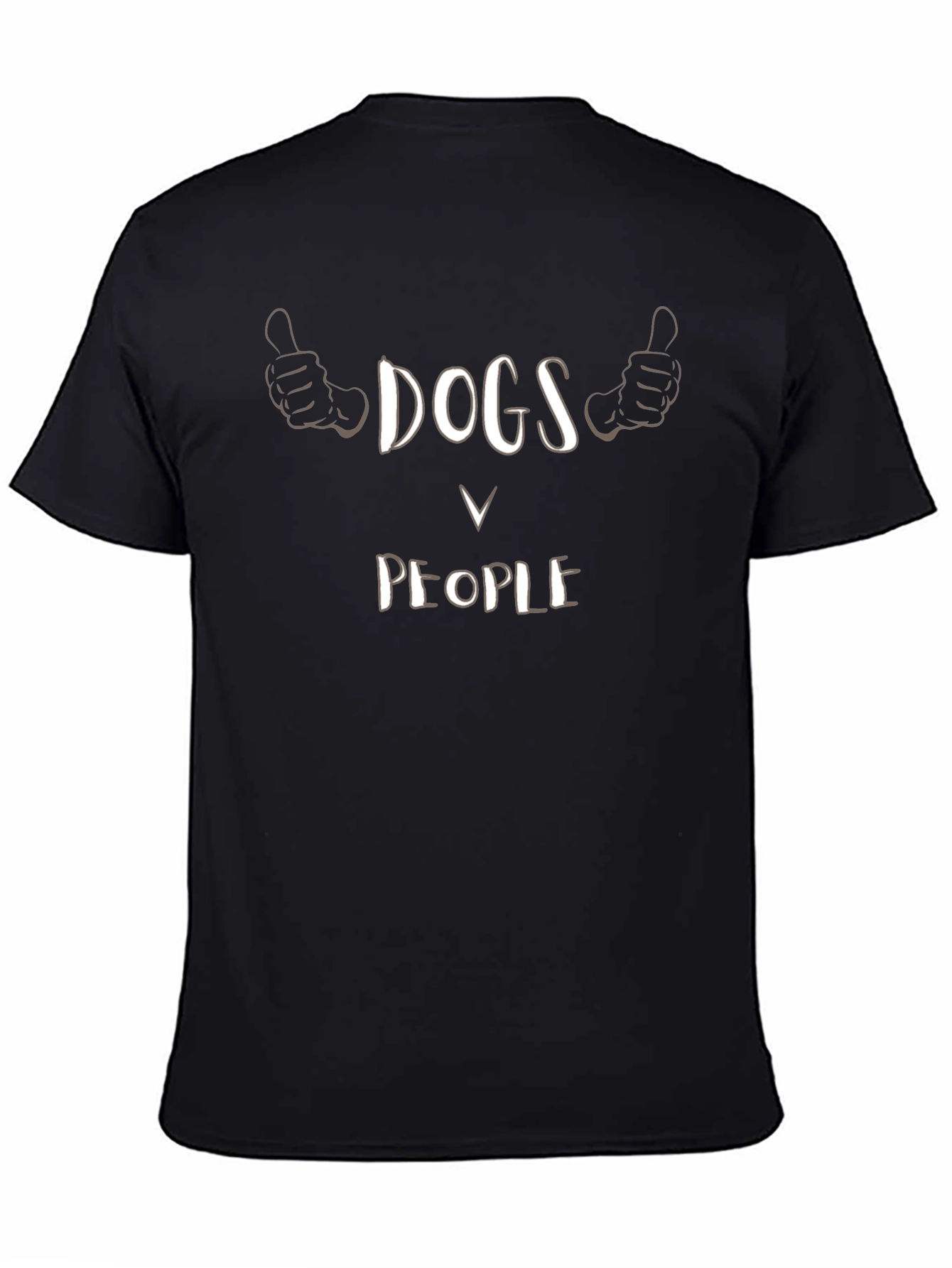 Dogs Over People Graphic T-Shirt