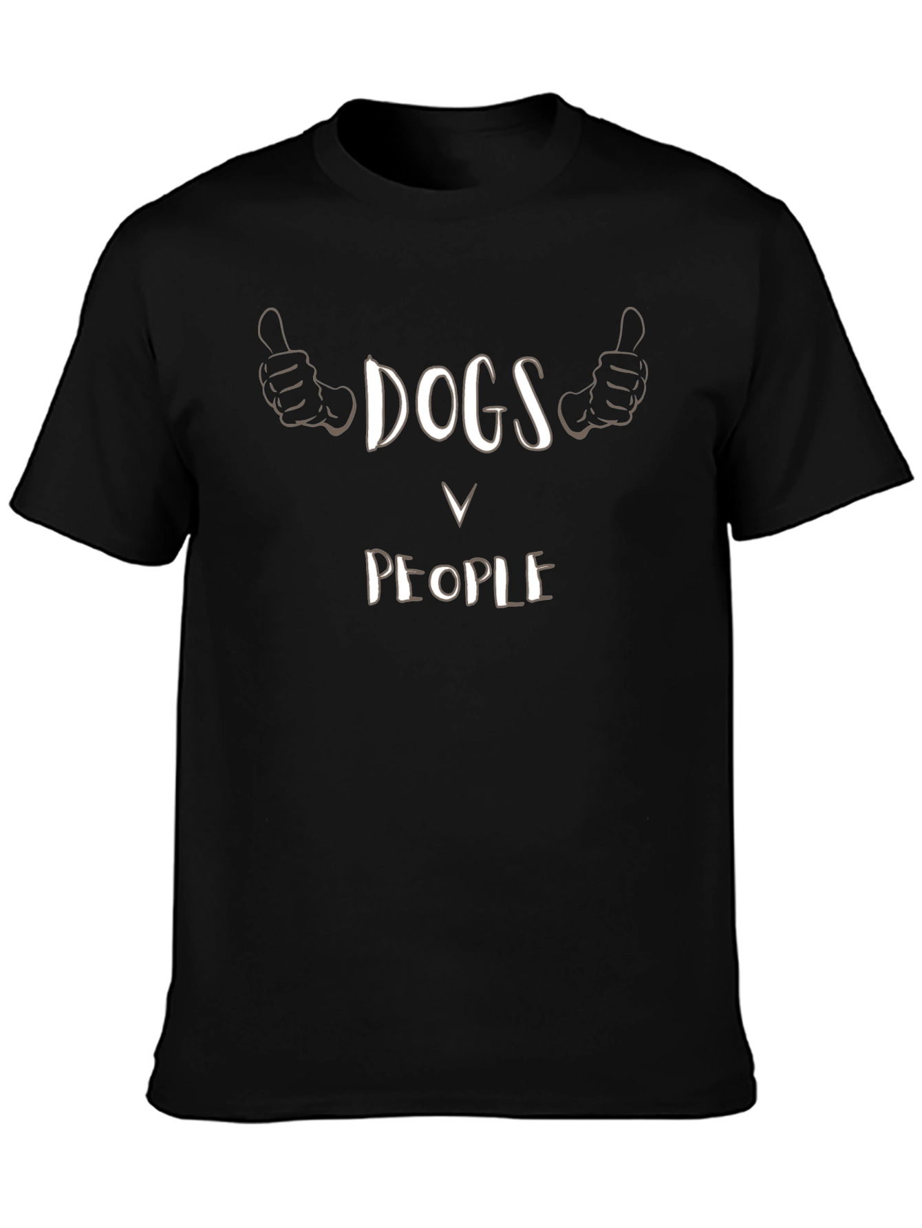 Dogs Over People Graphic T-Shirt