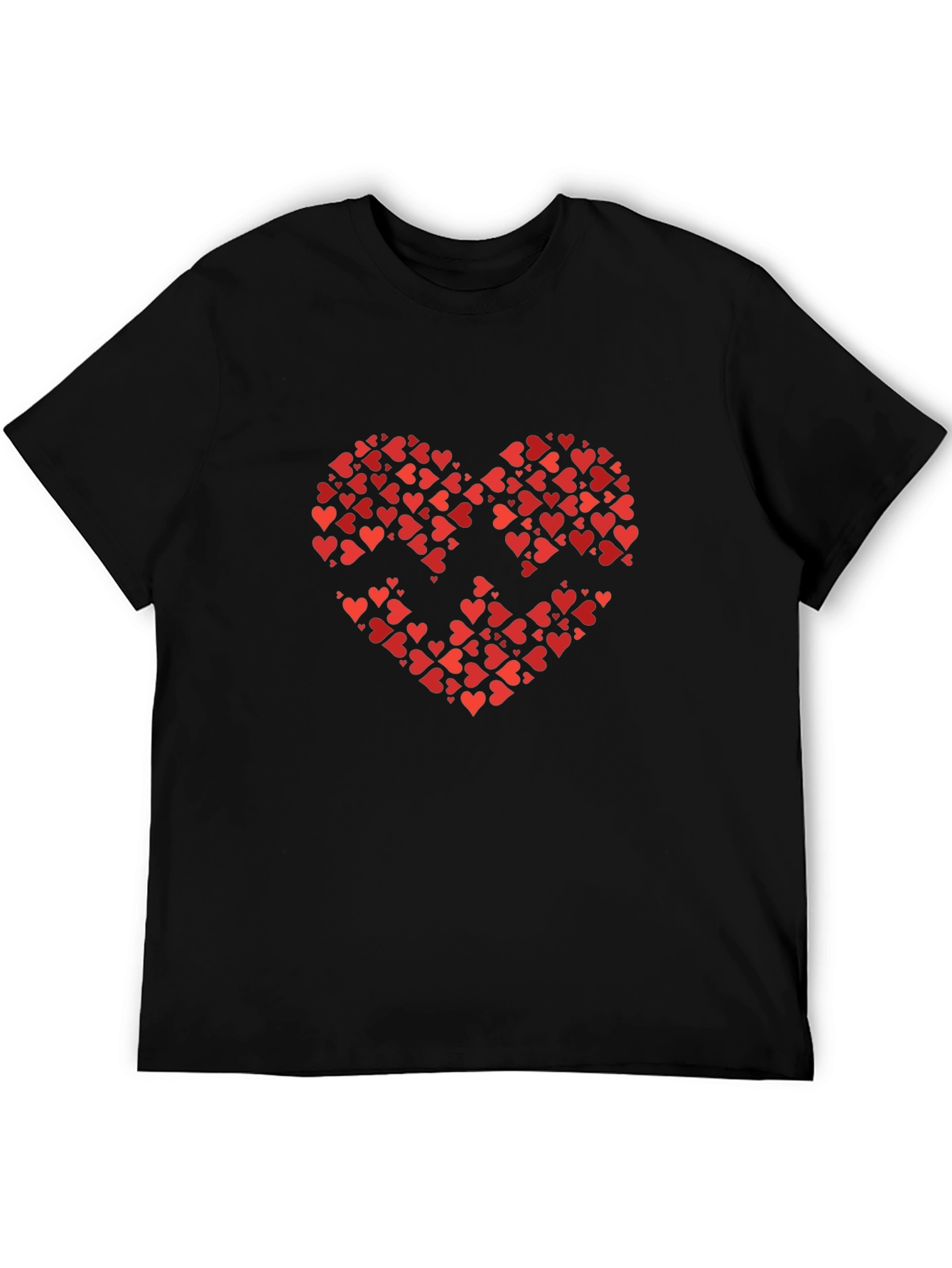 Heart of Hearts Black T-Shirt