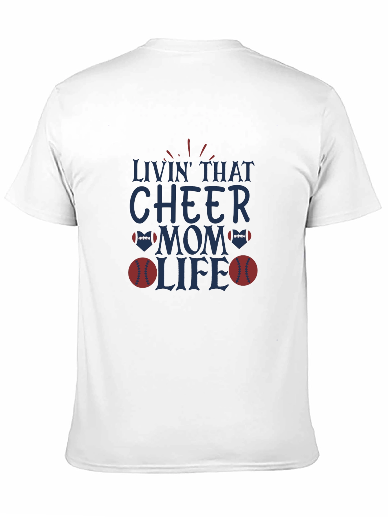 Cheer Mom Life Graphic Tee